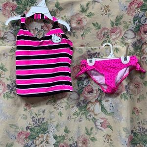 Hello Kitty 2 Piece Bathing Suit #7